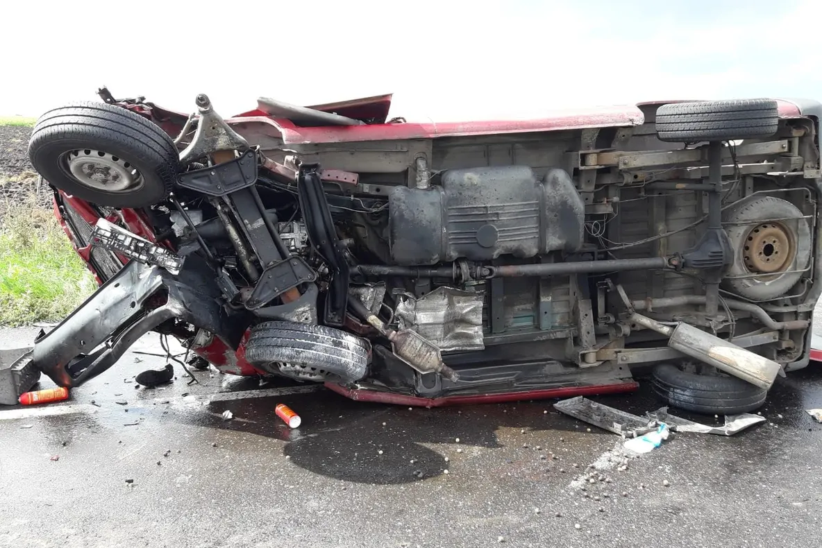 Accident cu două victime la Urziceni
