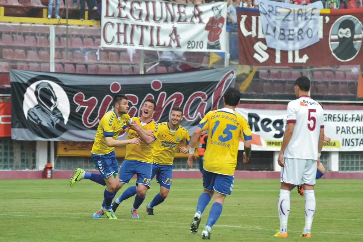 Unirea Slobozia versus Rapid Bucureşti, războiul toamnei pentru primul loc în clasament