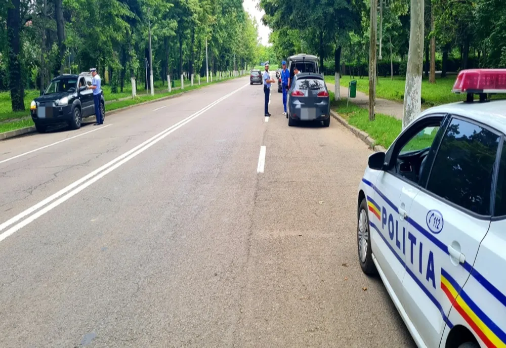 FOTO| Razie la Slobozia. Amenzi pe bandă rulantă