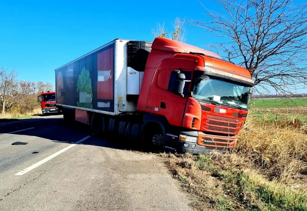 Trafic blocat pe  pe DN2A - E60