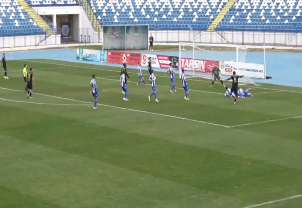 Politehnica Iași – Unirea Slobozia 3-1. Cartonaș roșu pentru Mihalcea