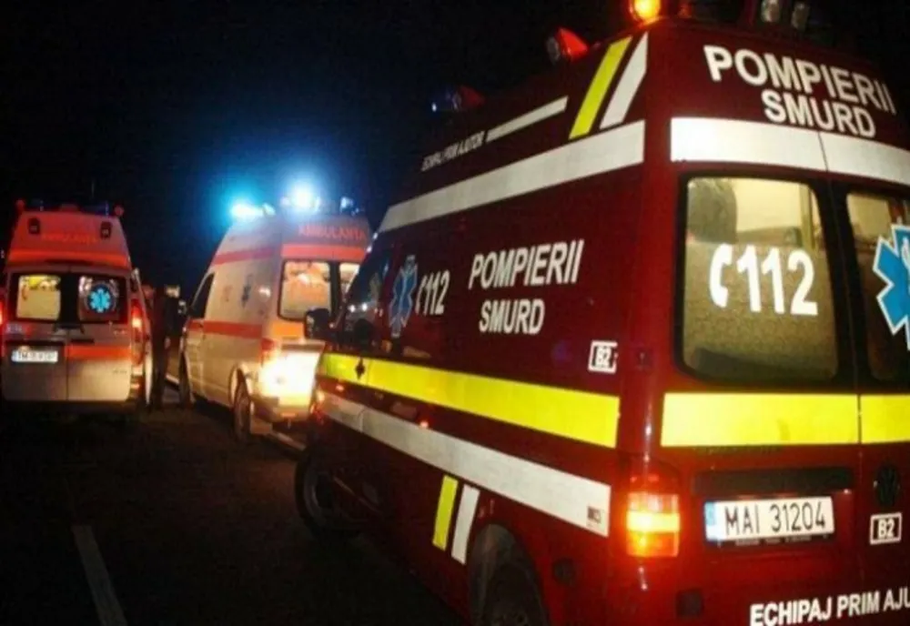 Accident la Movilița, Cinci persoane primesc îngrijiri