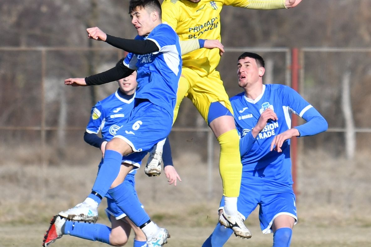 Unirea Slobozia a câştigat amicalul cu divizionara secundă Dacia Unirea Brăila