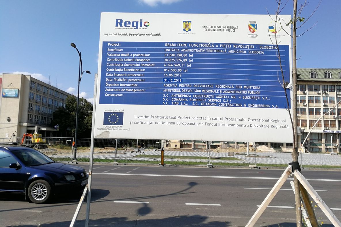 Ialomiţa are cele mai puţine proiecte europene în implementare la nivel de regiune de dezvoltare