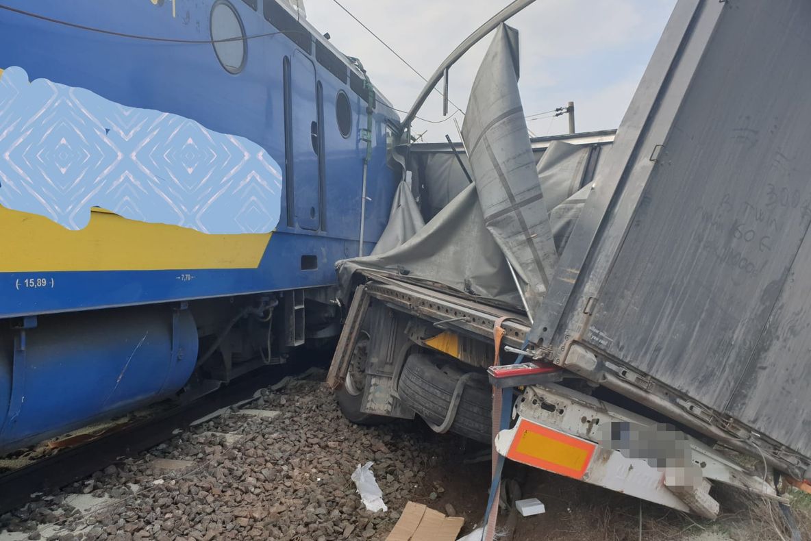 Accident feroviar fără victime la Fetești