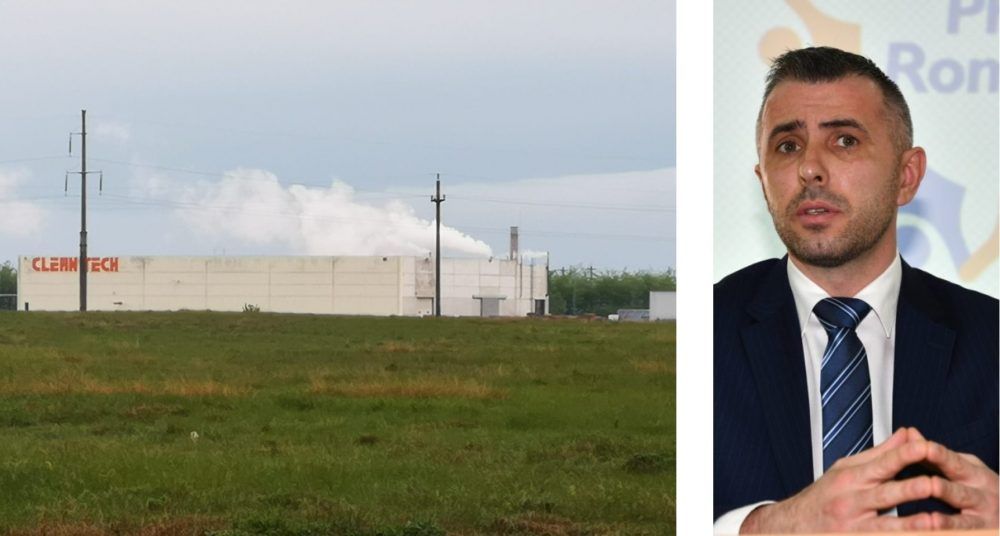 Primarul Adrian Mocioniu în luptă cu poluatorul Clean Tech Ciulnița