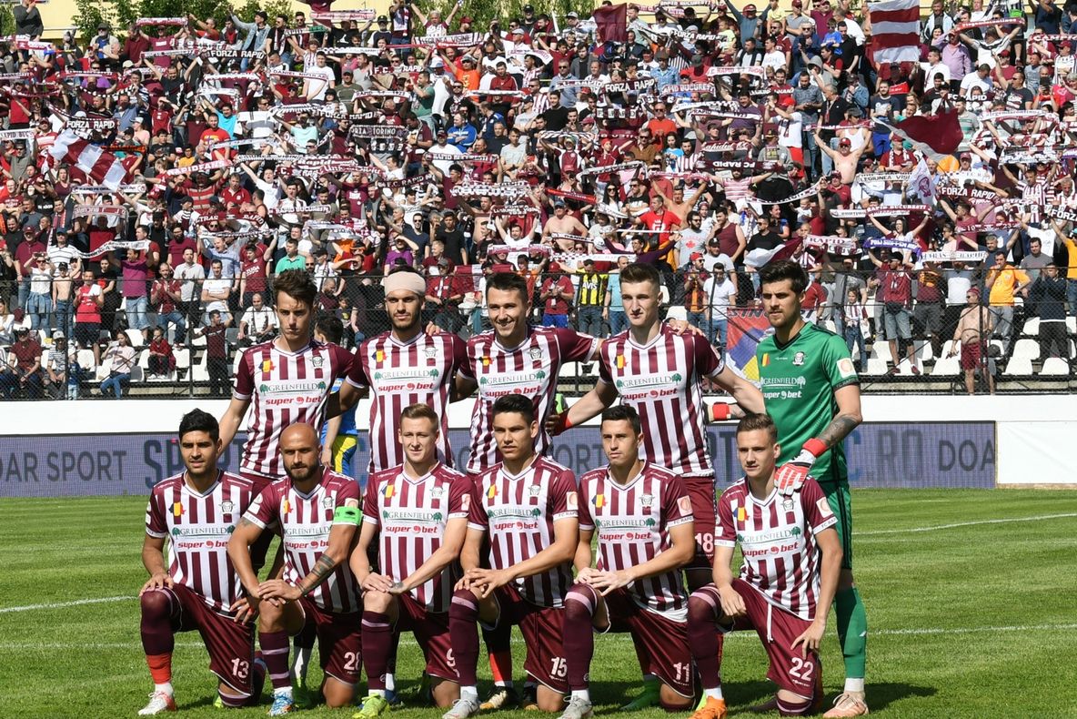 Rapid Bucureşti a învins uşor pe Unirea Slobozia şi a promovat în liga secundă