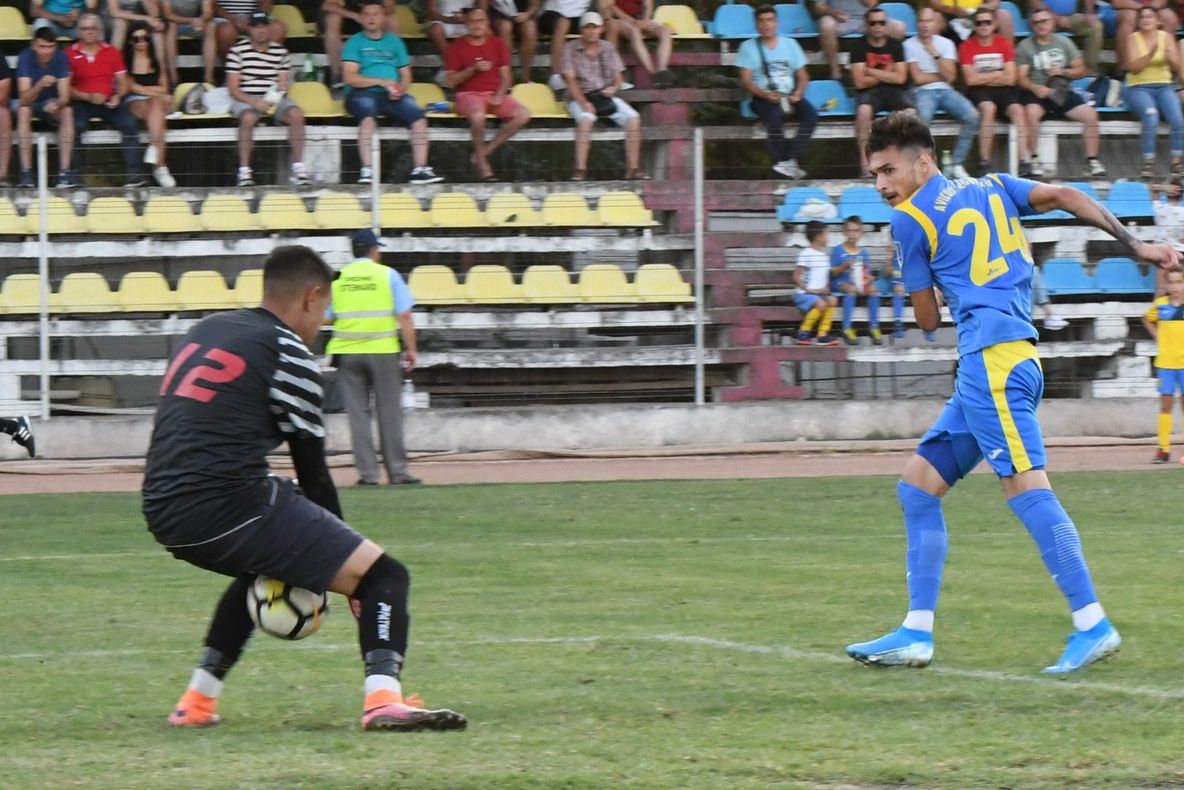 Unirea Slobozia câștigă primul meci de pe teren propriu