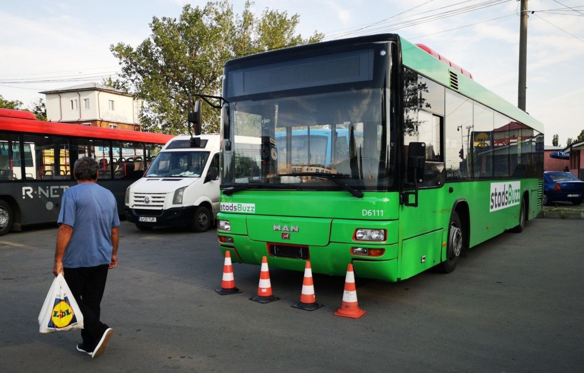 Autobuzele închiriate de Primăria Slobozia nu au loc în stațiile de călători