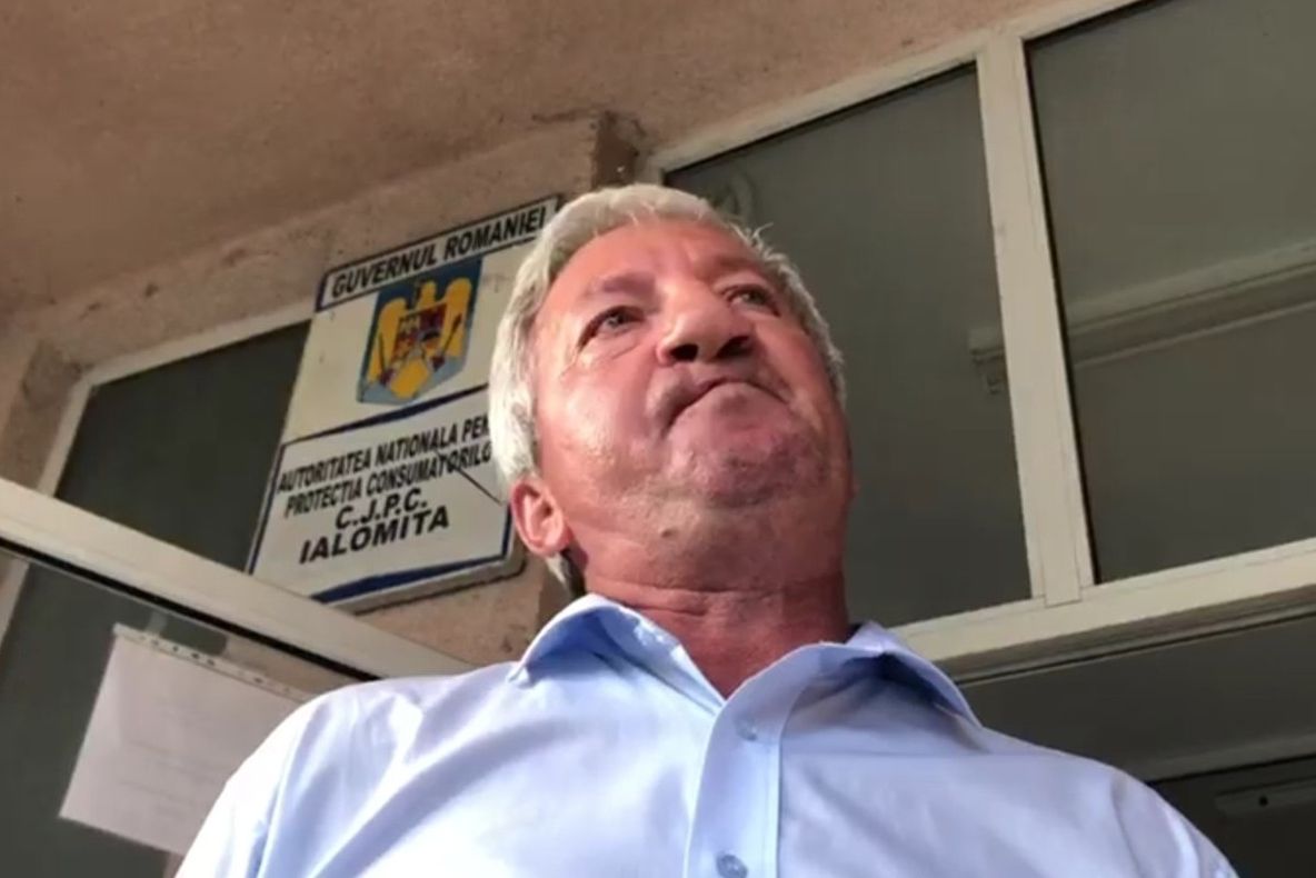 Cornel Ianuș, comisar șef adjunct la Protecția Consumatorului Ialomița, demis pentru că a fost găsit băut la serviciu