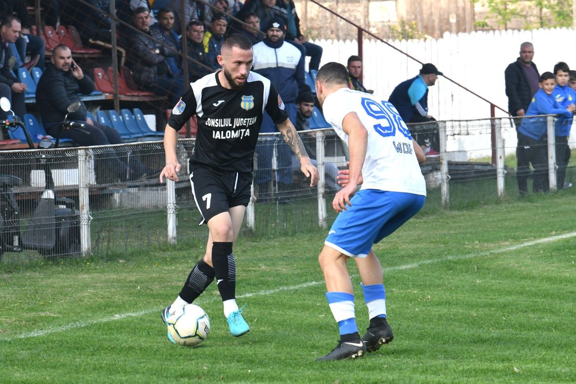 Unirea Slobozia păstrează ritmul: două goluri, trei puncte, primul loc în serie