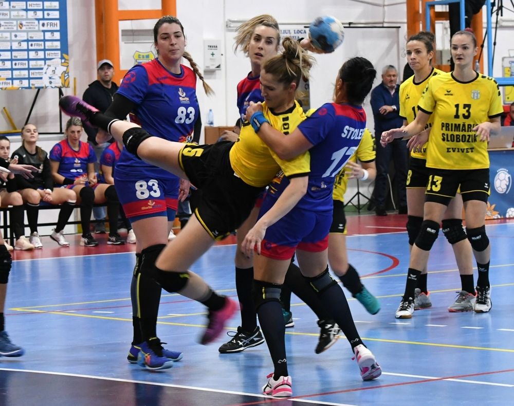 HCM Slobozia pierde la limită cel mai bun meci făcut de la revenirea în Liga Florilor