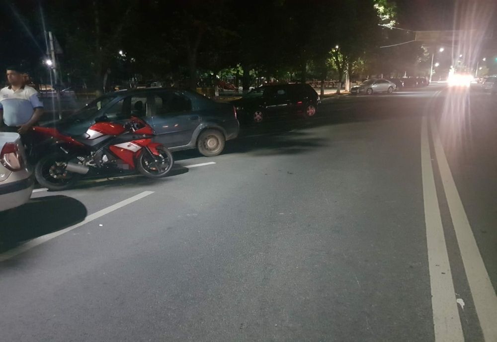 FOTO| Motociclist rănit la Urziceni