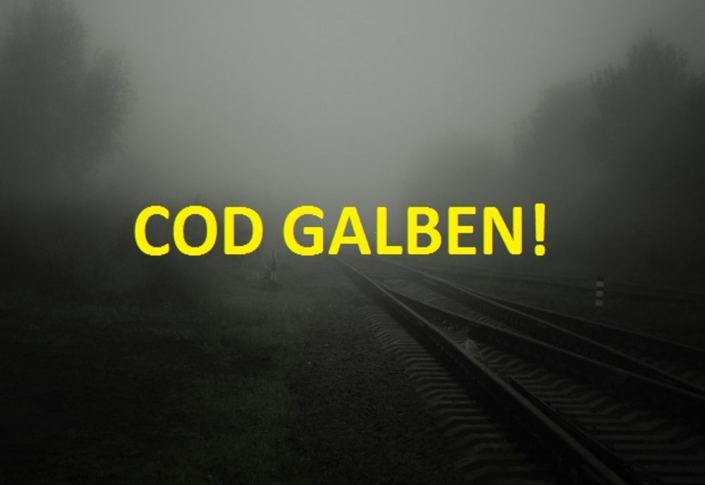 Cod galben de ceață în șase judeţe din sudul şi estul ţării