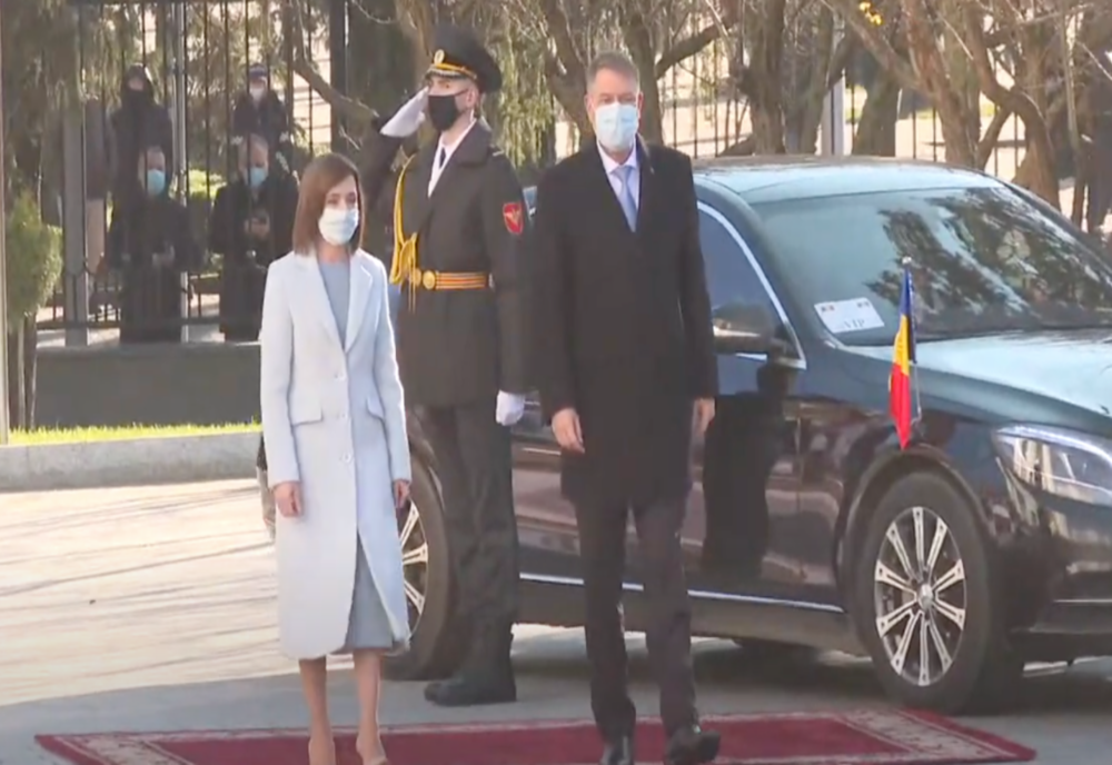 Klaus Iohannis, vizită oficială în Chișinău