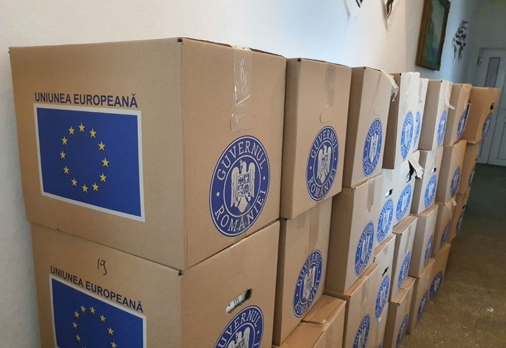 Începe distribuirea pachetelor cu alimente și produse de igienă la Fetești
