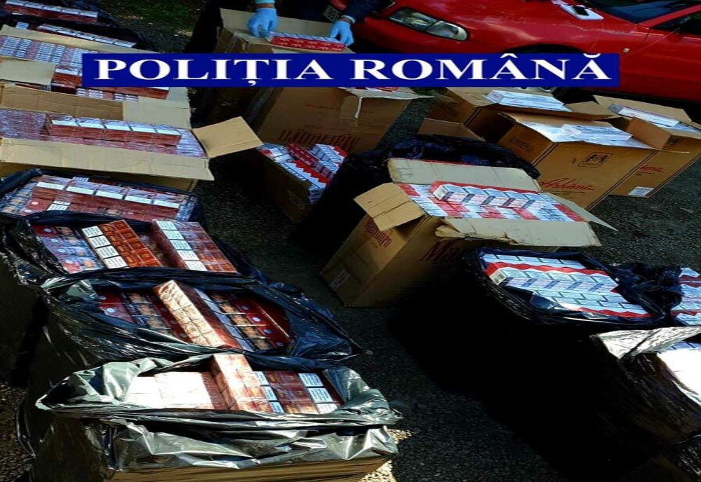 FOTO Sucevean prins cu 600.000 de țigări de contrabandă la Fetești