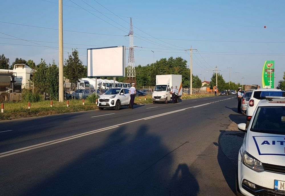  Politia a ieșit pe străzi. Amenzi de peste 55.000 de lei