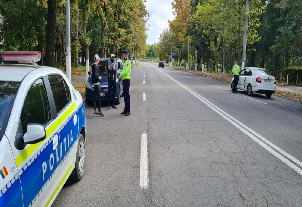 Razie a polițiștilor rutieri. 53 de sancțiuni contravenționale