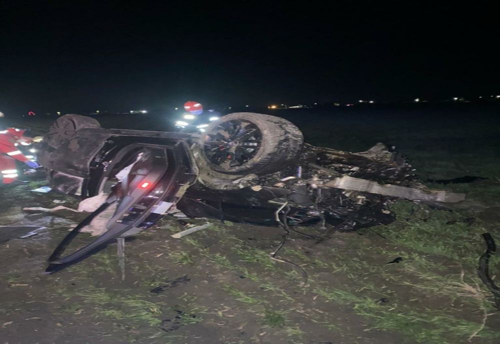 Încă o tragedie pe drumurile din Ialomița. Un bărbat a murit după ce s-a răsturnat cu mașina