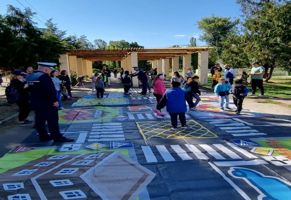FOTO Educație rutieră în Parcul Ialomița