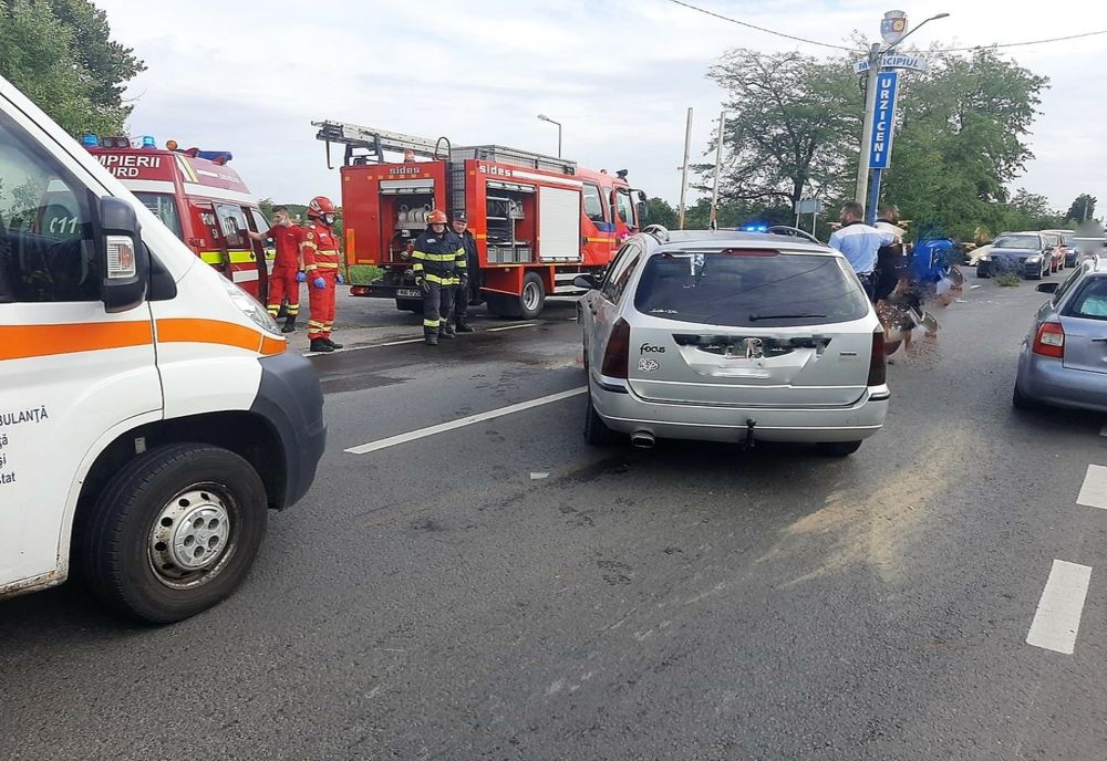 Neatenția la volan face victime. Accident în Urziceni