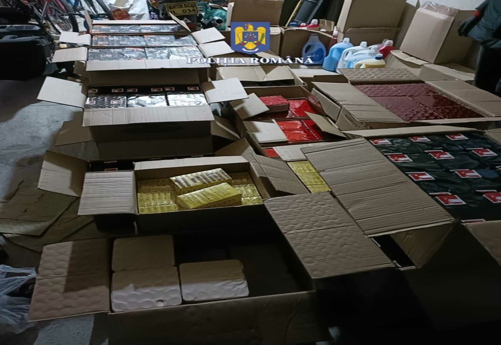 Descinderi la contrabandiștii de țigări din Ialomița. Ce au găsit polițiștii