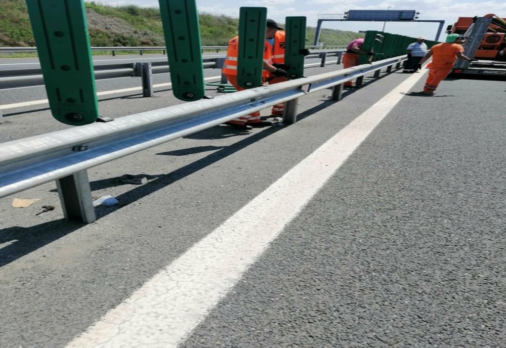 Lucrări pe Autostrada București - Constanța. Trafic restricționat