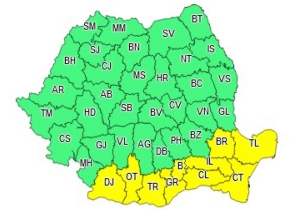 Cod galben de caniculă