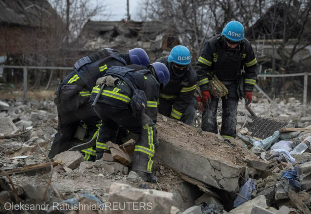Mai mulţi răniţi în urma unui atac masiv cu rachete lansat de Rusia pe teritoriul Ucrainei