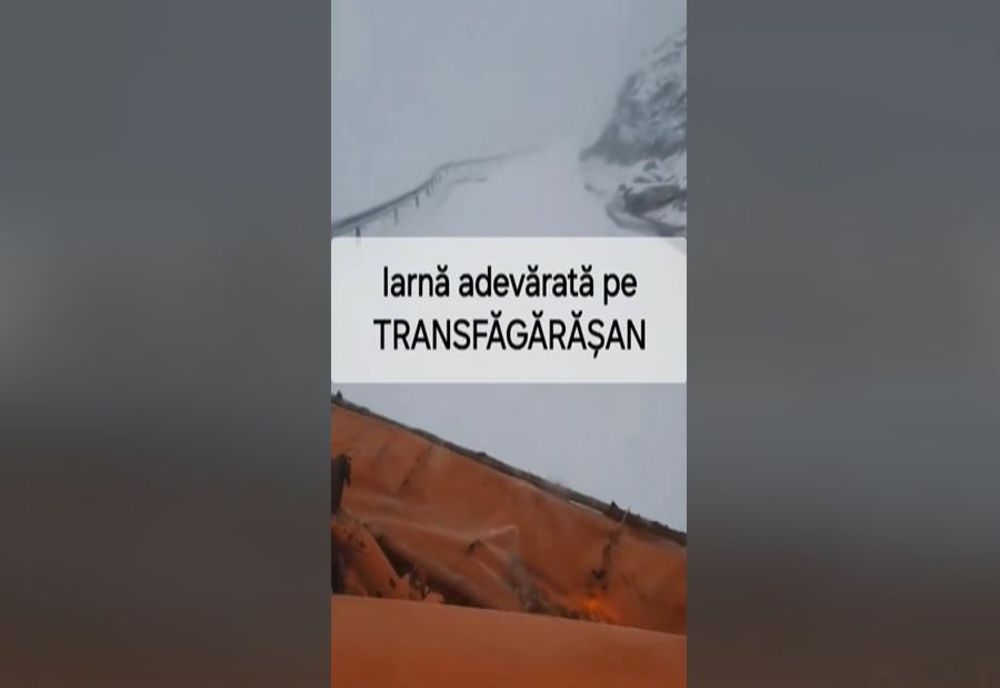 IARNĂ ADEVĂRATĂ PE TRANSFĂGĂRĂȘAN