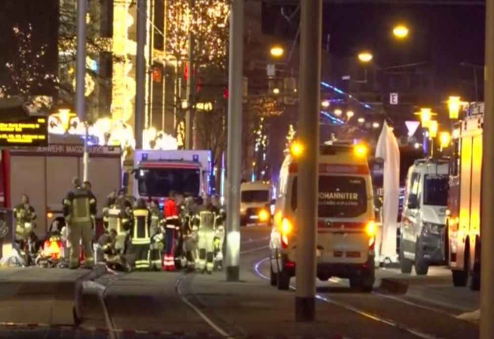 ATAC TRAGIC LA TÂRGUL DE CRĂCIUN DIN MAGDEBURG: CINCI MORȚI ȘI PESTE 200 DE RĂNIȚI