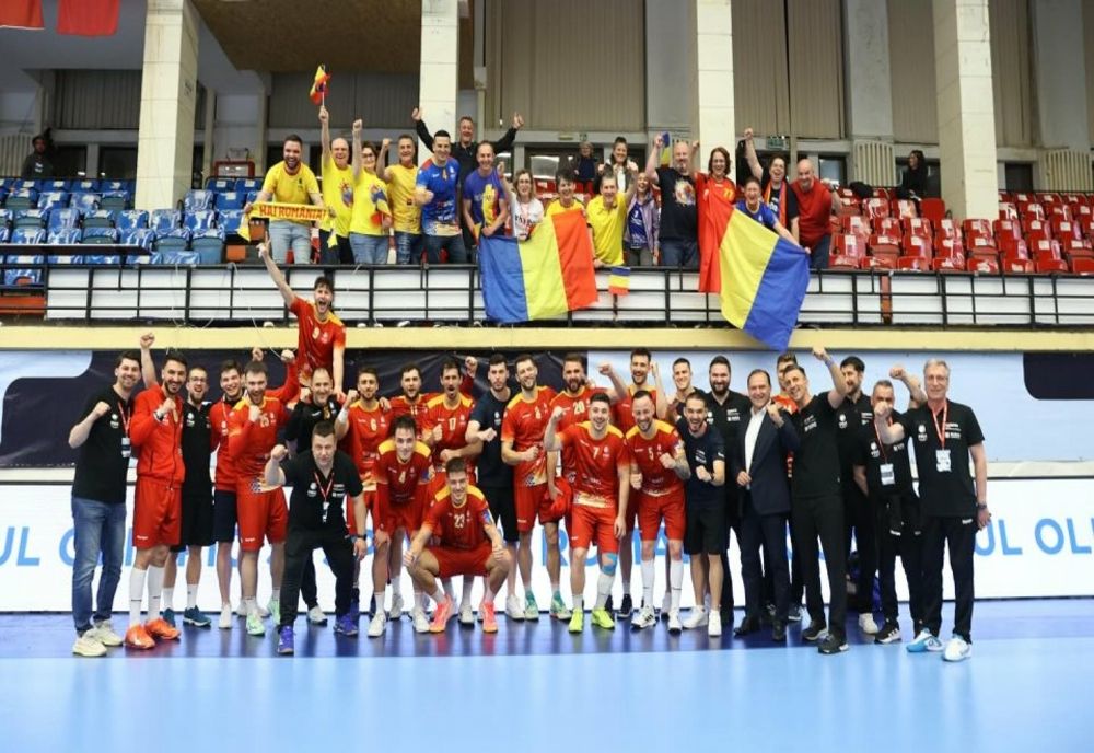 HANDBAL MASCULIN: ROMÂNIA OBȚINE CALIFICAREA LA EUROPEANUL DIN 2026