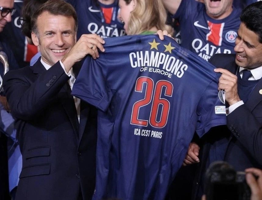 Emmanuel Macron, mesaj după triumful PSG în Liga Campionilor: „O nouă stea strălucește deasupra Parisului”