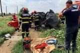 Accident cumplit în Ialomița. Două femei au murit după ce mașina în care se aflau a fost lovită de tren: doi copii, răniți