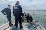 Plase de pescuit ilegale descoperite în Marea Neagră