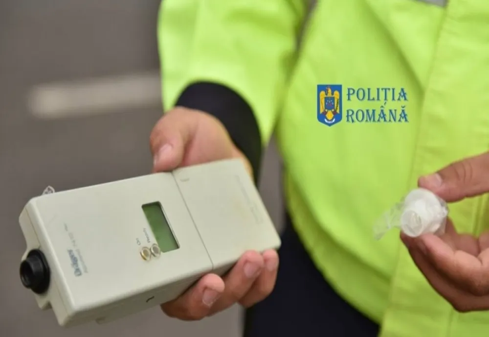 Pericol în trafic. Bărbat prins la volan cu 1,45  alcoolemie