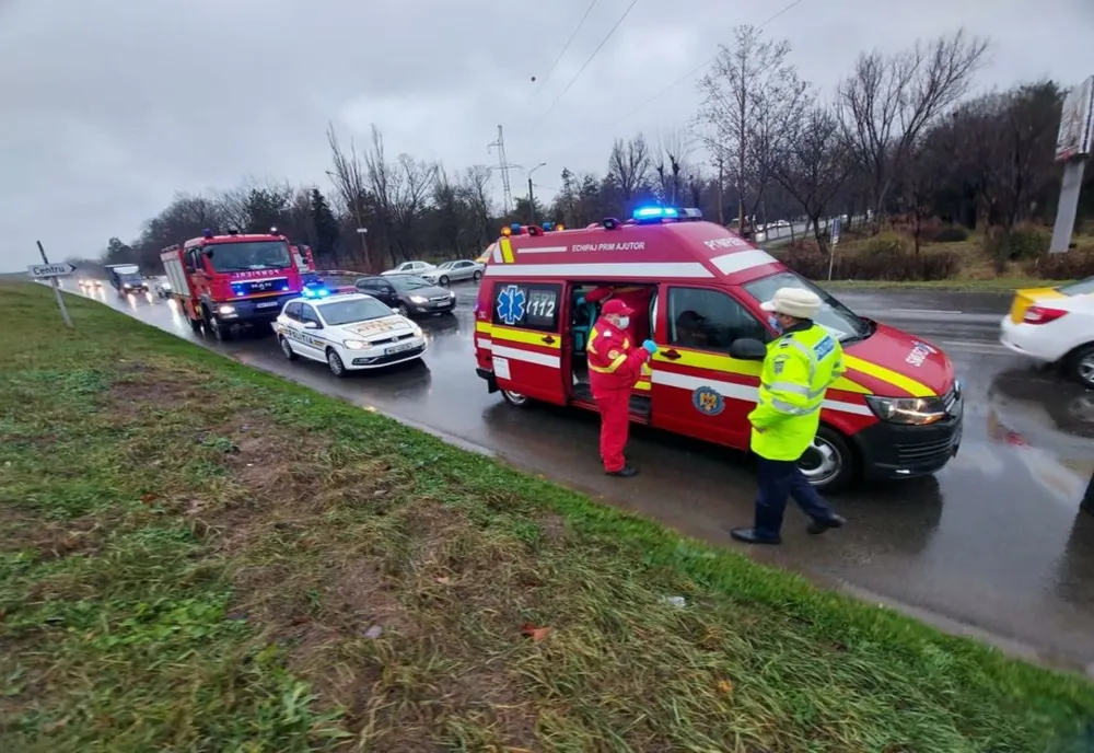 FOTO| Accident cu două victime la Slobozia