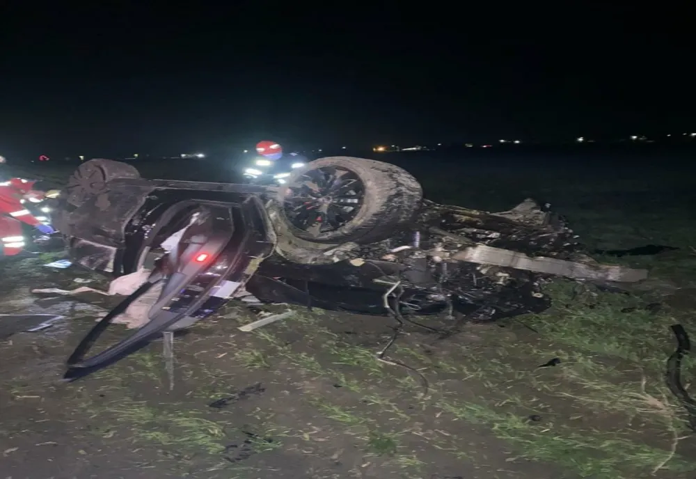 Încă o tragedie pe drumurile din Ialomița. Un bărbat a murit după ce s-a răsturnat cu mașina