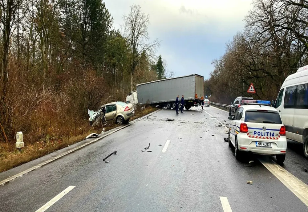 Accident mortal pe DN2