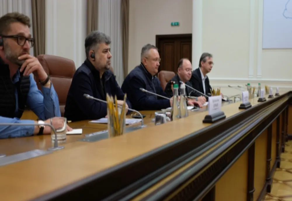 Nicolae Ciucă și Marcel Ciolacu au fost marți în Ucraina, fără Florin Cîțu - Ce au discutat cu președintele Zelenski