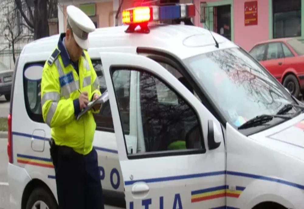 Număr record de amenzi date de polițiști în prima zi de Crăciun