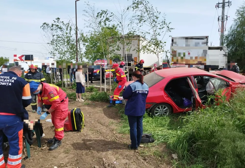 Accident grav în Ialomița. Intervine elicopterul SMURD