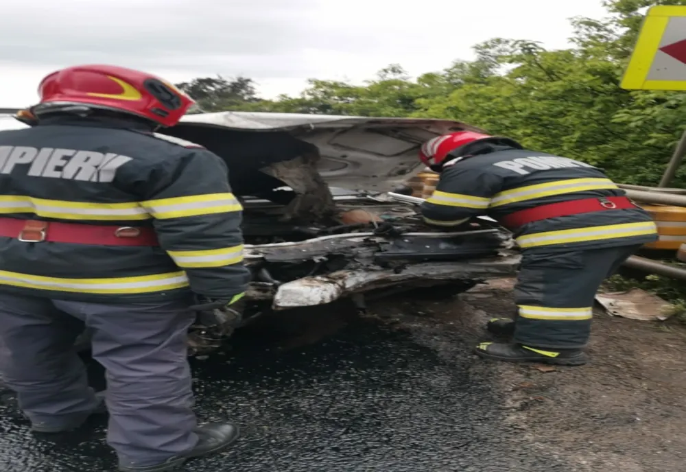 Ialomița. Accident grav pe DN2. O persoană la spital