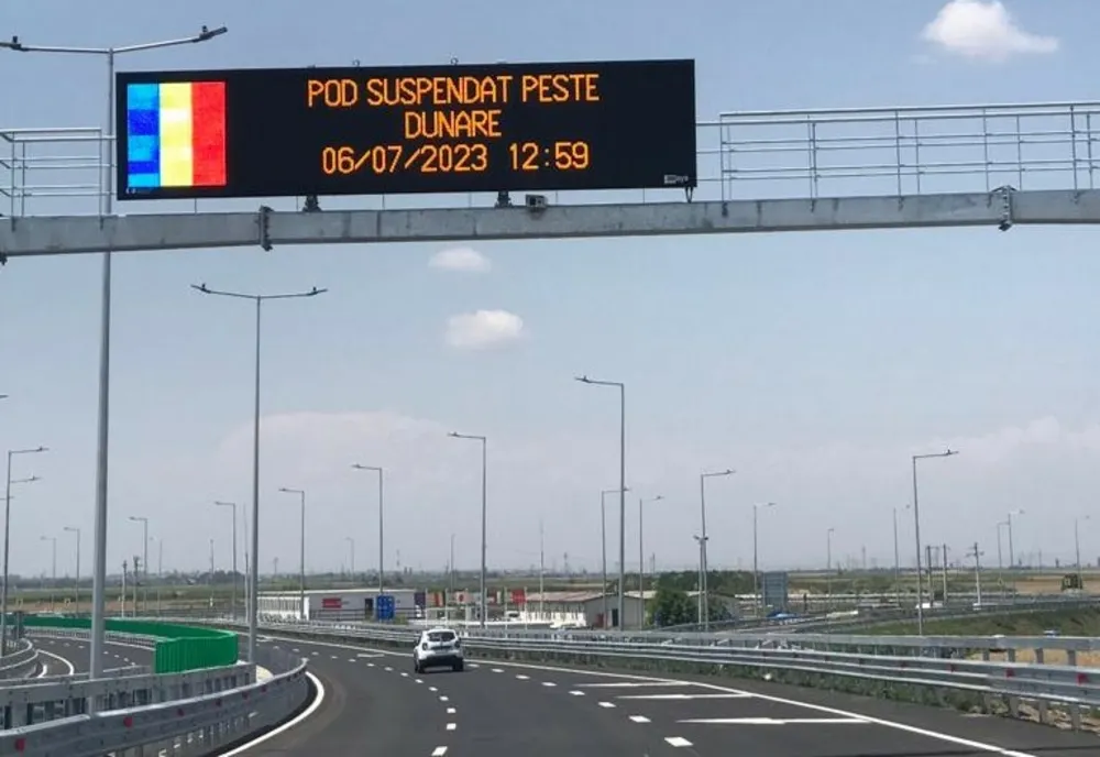 Construcția podului de la Brăila, filmată de la început până la inaugurare. VIDEO spectaculos cu 101 săptămâni condensate în 4 minute