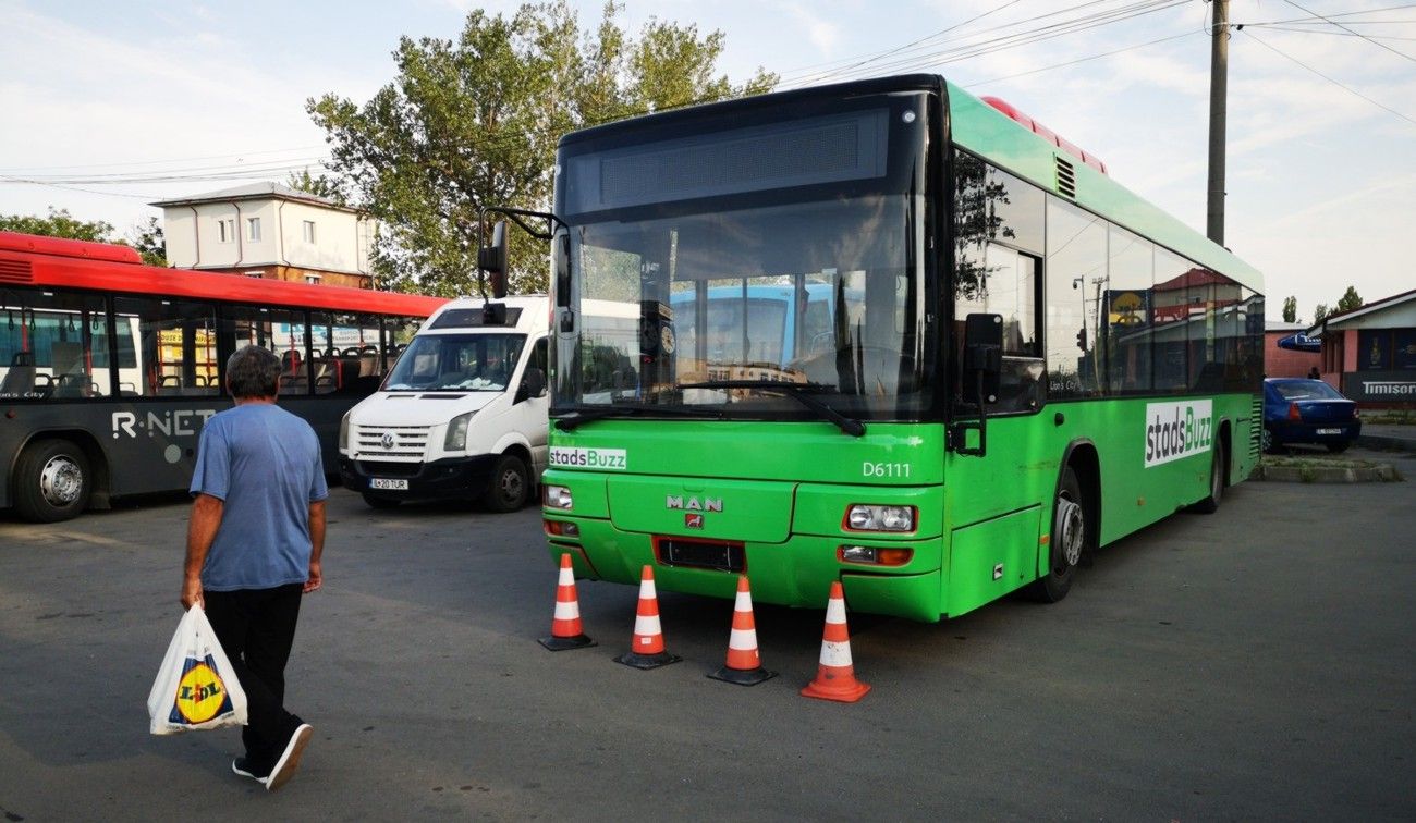 Autobuzele închiriate de Primăria Slobozia nu au loc în stațiile de călători