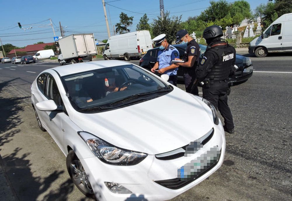 Razie la Slobozia, 656 de persoane legitimate