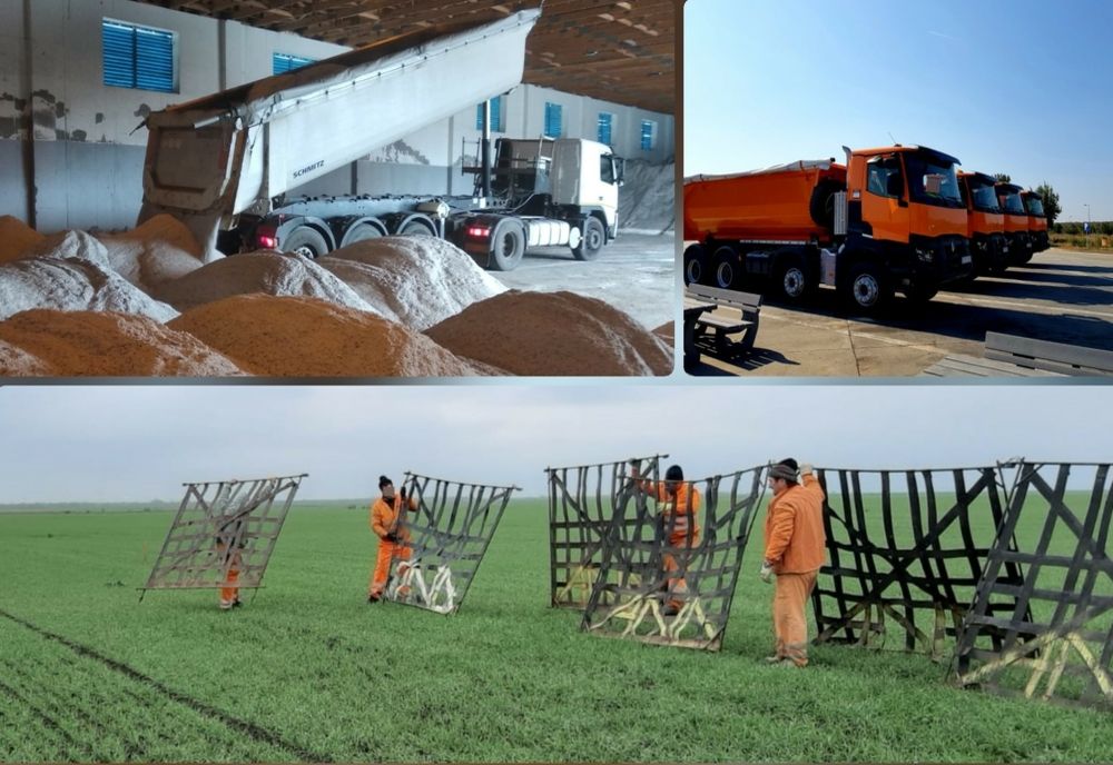 D.R.D.P. Constanța, pregătiri pentru iarnă în cele cinci județe! 30 de baze de dezăpezire