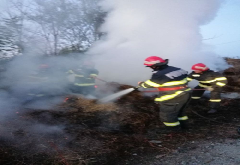 Tragedie evitată. Incendiu provocat de copii care s-au jucat cu focul