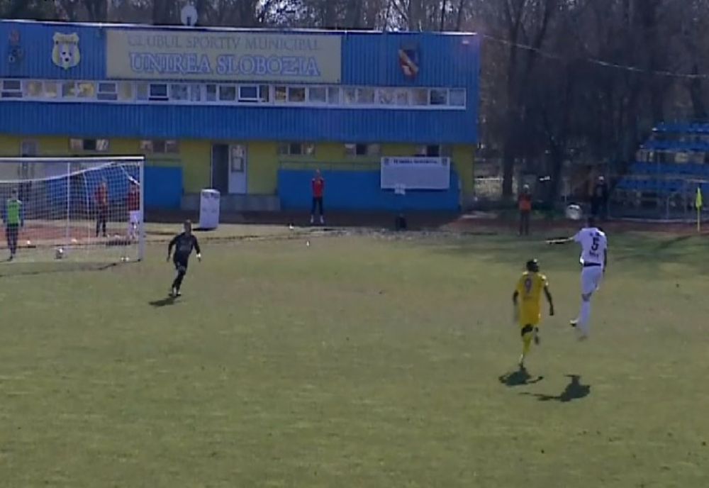 Victorie pentru Unirea Slobozia împotriva Rapidului